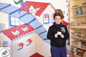 Carnet biblioteca con logo